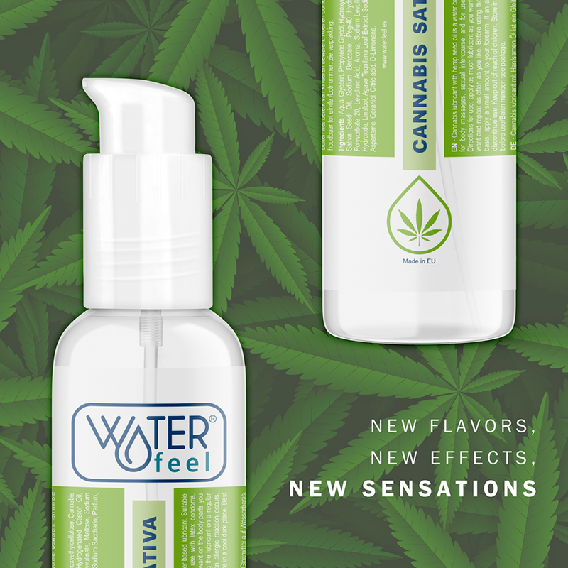 Waterfeel - Lubrifiant cu Cannabis 150 Ml 5 img 162196 3345bcd32b346db395549c73b0cdff30 1