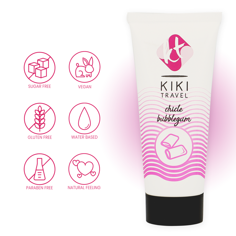 Kikí Travel-Lubrifiant Bubblegum 50 Ml 6 img 162364 237905fbd126fd4455cd0d0f4ac73267 1