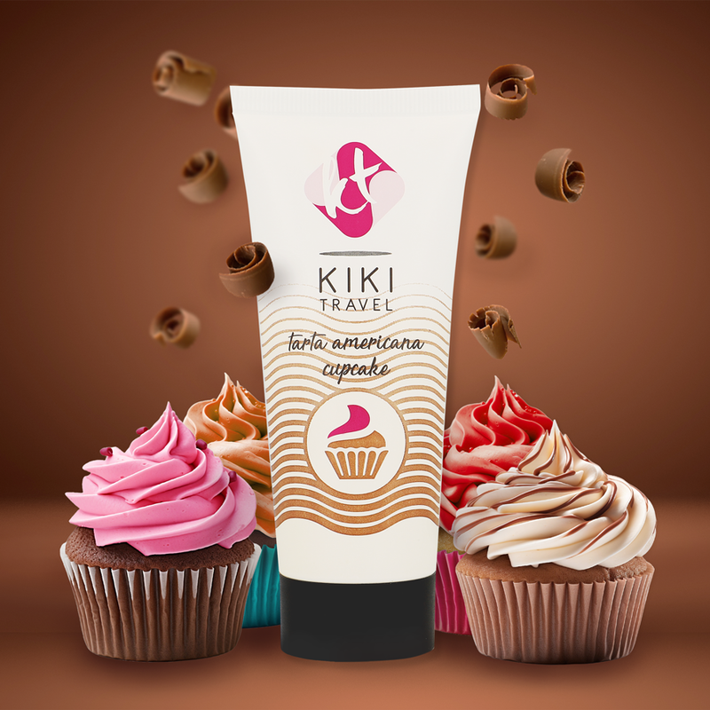 Kikí Travel-Gel Lubrifiant Aromă Cupcake Tarta Americană 50 Ml 8 img 162389 649ef915d556fa31230d2371046067d1 1