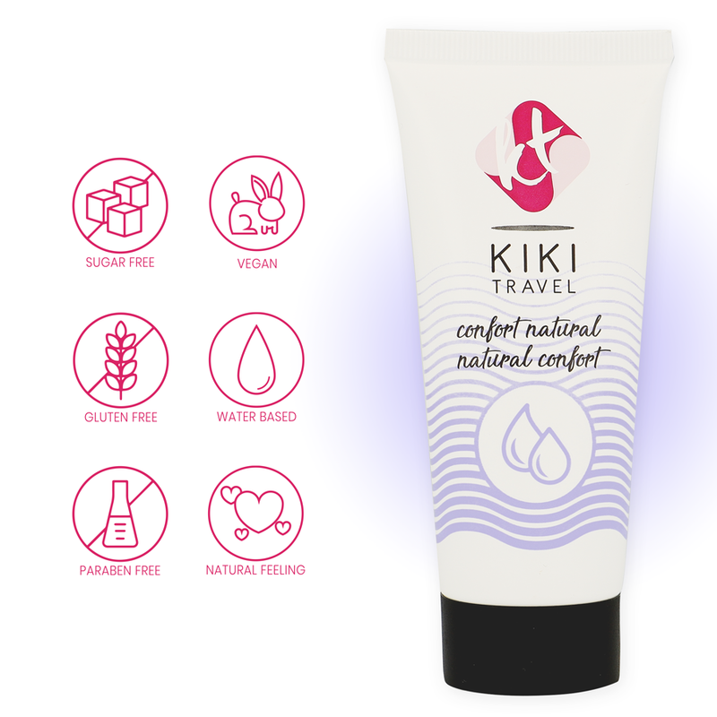 Kikí Travel-Confort Natural Lubrifiant 50 Ml 3 Kikí Travel-Confort Natural Lubrifiant 50 Ml — KIKÍ TRAVEL · Lubrifiant (imaginea 3)