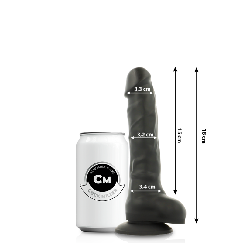 Cock Miller-Dildo Realist Siliconic Dublă Densitate Articulabil 2 img 164182 1d6c7bb9d3b56137884eb3f052bacefd 1