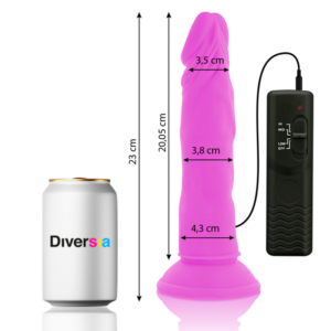 Diversia-Dildo Vibrator Flexibil Mov 23 cm -o- 4.3 cm-TPE 11 Diversia-Dildo Vibrator Flexibil Mov 23 cm -o- 4.3 cm-TPE - imagine 4