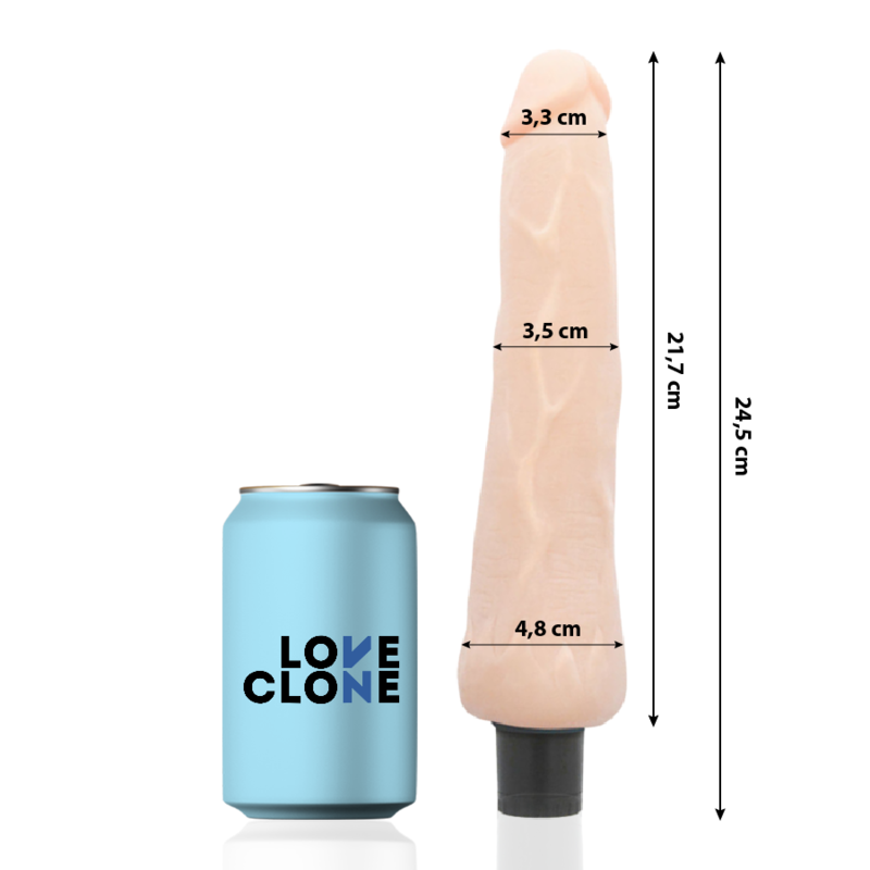 Loveclone-Ragnar cu Auto-lubrifiere Vibrator 24.5 Cm -o- 3.5 cm 2 img 164218 e4e40f42114aa66433e22eb2e19e372e 1