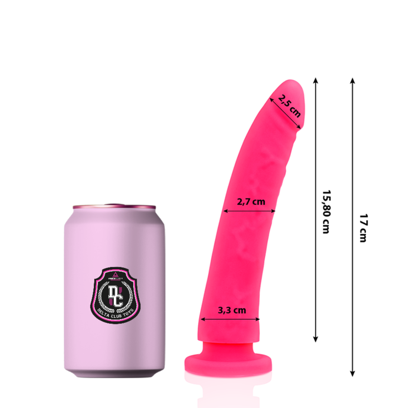 Deltaclub-Dildo Roz din Silicon Medical 17 cm -o- 3 cm 1 img 164325 44dca21c1140b464f59519863d66aa0b 1