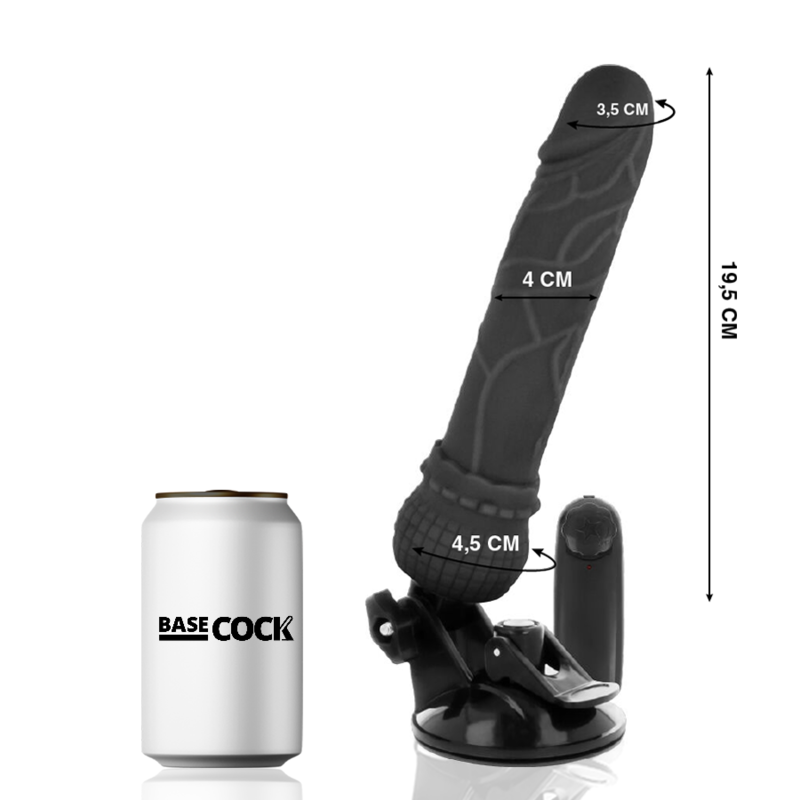 Basecock-Vibrator Realist cu Telecomandă 19.5 cm 2 img 165133 e67b8326a3d1b91aece22258399c8114 1