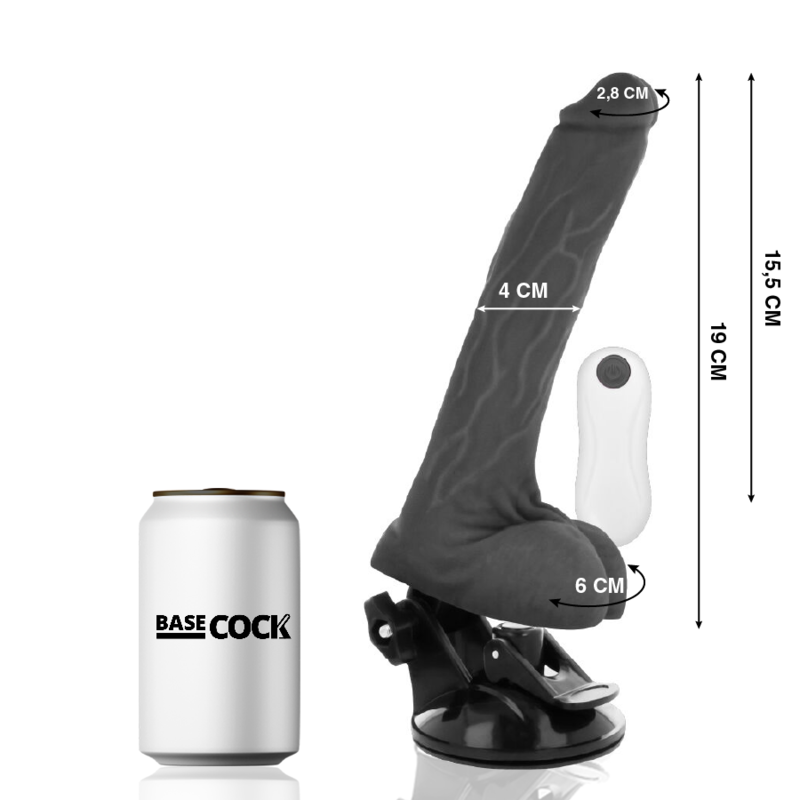 Basecock-Vibrator Realist cu Telecomandă 19 cm -o- 4 cm 1 img 165136 4b05707334f93af6fe85e40b97955e88 1