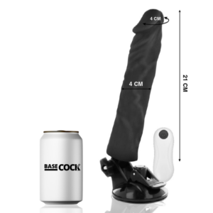 Basecock-Vibrator Realistic cu Telecomandă 21 cm 8 Basecock-Vibrator Realistic cu Telecomandă 21 cm - imagine 4