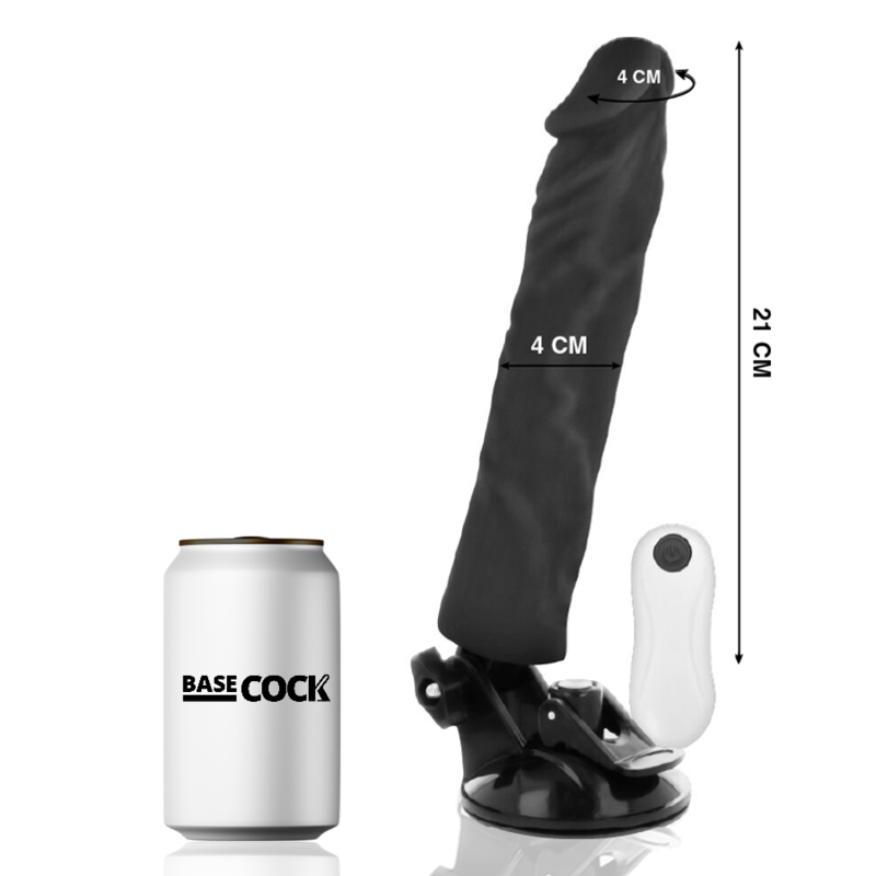 Basecock-Vibrator Realistic cu Telecomandă 21 cm 3 img 165139 8aa00f12a53afb9fee938a0781453a29 1