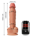 Cyber Silicock-Oliver Ultra Realistic Soft Liquid Silicone 19 cm · Dildo & Stimulatoare (imaginea 4)