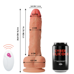 Cyber Silicock-Control de la Distanță Realist Mr Rick 20.9 Cm 14 Cyber Silicock-Control de la Distanță Realist Mr Rick 20.9 Cm - imagine 7
