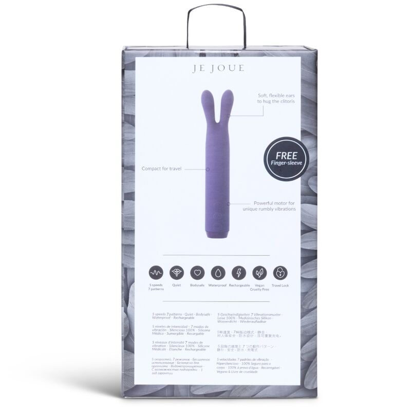 Je Joue-Vibrating Bullet Rabbit Purple-Silicon, 7 Trepte 7 img 176174 5f8e0528cf0a059cfe248109ccd4ac21 1
