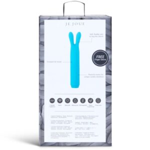 Je Joue-Bullet Rabbit Teal Strong-Silicon, 7 Trepte, Reincarcabil 10 Je Joue-Bullet Rabbit Teal Strong-Silicon, 7 Trepte, Reincarcabil - imagine 4