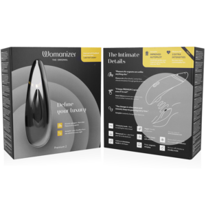 Womanizer-Premium 2 Stimulator Clitoral Negru-Silicon, 12 Trepte - imagine 4