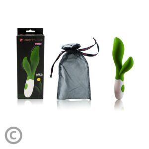 High Tech-Flirtation Owen Vibrator Verde-Silicon, 12 Trepte 13 High Tech-Flirtation Owen Vibrator Verde-Silicon, 12 Trepte - imagine 3