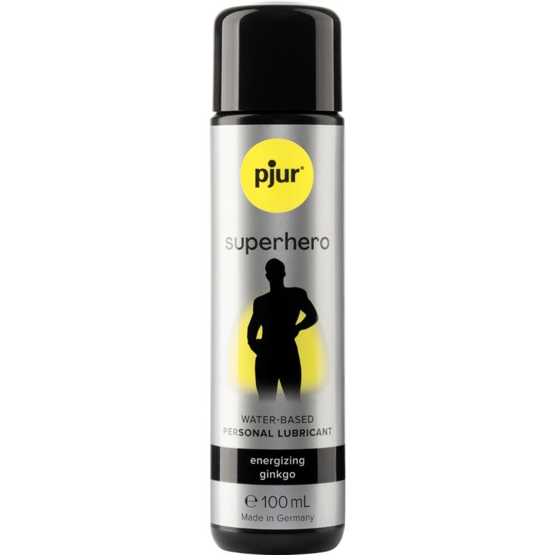 Pjur-Superhero Lubrifiant Energizant Ginkgo 100 ml 1 img 184187 67a4c391757f1acda27b265f64a12748 1