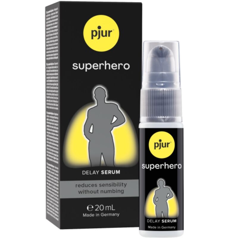 Pjur-Superhero Ser Concentrat Retardant 20 Ml 1 img 184209 6390a76529e108e8d0d2ce70a2c72b9b 1