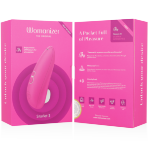 Womanizer-Starlet 3 Stimulant pentru Clitoris Roz-5 Trepte - imagine 7
