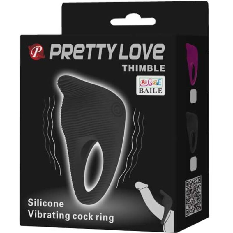 For Him-Thimble Inel Vibrator Negru-Silicon 8 img 184399 d666716d8887ed6a444dbbc8aac982cc 1