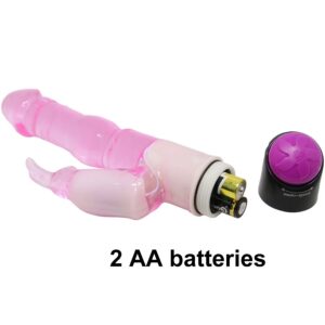 Baile Vibrators-Valuri de Plăcere Fantasy Vibrator cu Iepuraș 23 - imagine 5