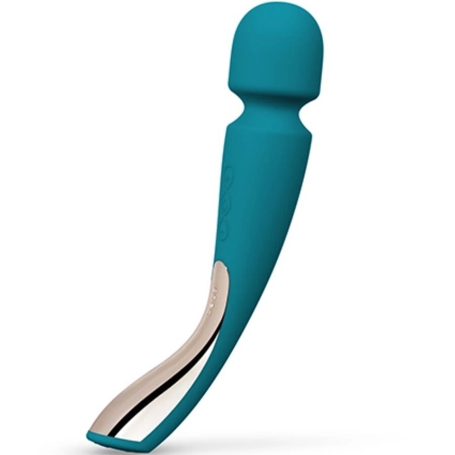 Lelo-Smart Medium Wand 2 Ocean Blue Masajer-Silicon, 10 Trepte 1 Lelo-Smart Medium Wand 2 Ocean Blue Masajer-Silicon, 10 Trepte · Vibratoare