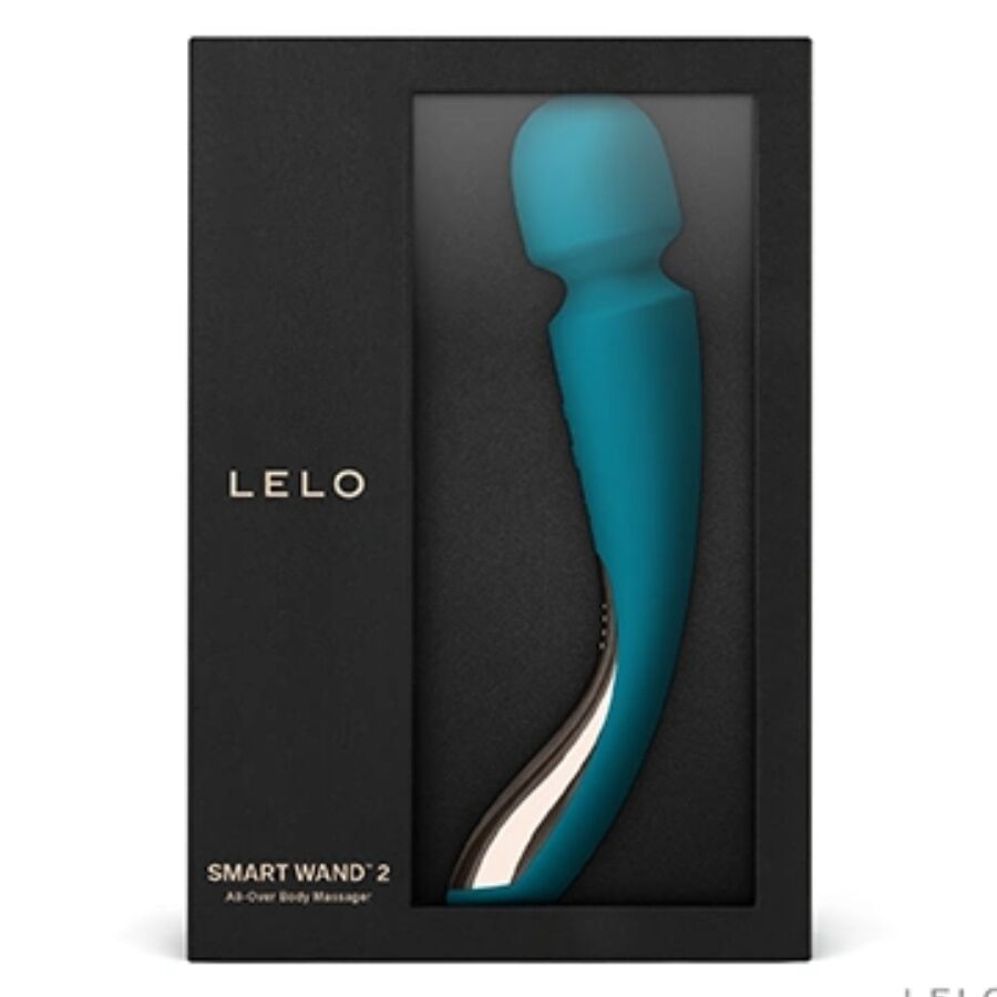 Lelo-Smart Medium Wand 2 Ocean Blue Masajer-Silicon, 10 Trepte 2 Lelo-Smart Medium Wand 2 Ocean Blue Masajer-Silicon, 10 Trepte · Vibratoare (imaginea 2)