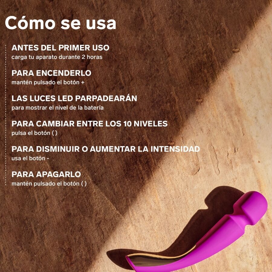 Lelo-Smart Medium Wand 2 Ocean Blue Masajer-Silicon, 10 Trepte 6 Lelo-Smart Medium Wand 2 Ocean Blue Masajer-Silicon, 10 Trepte · Vibratoare (imaginea 6)