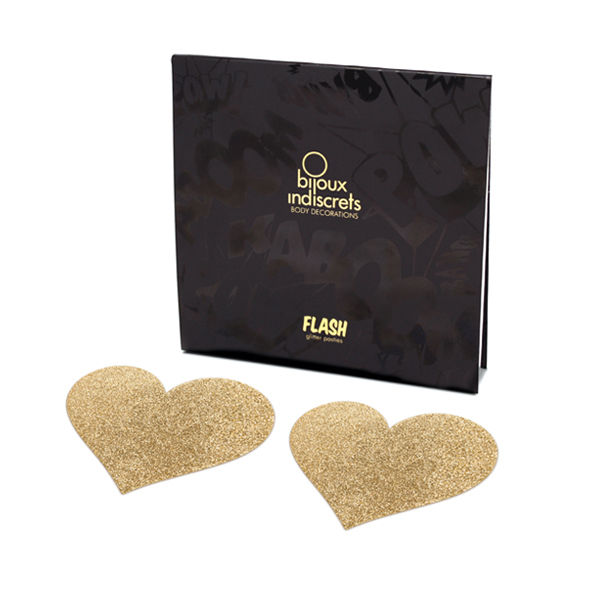 Bijoux Flash Collection-Indiscrets Flash Golden Heart 2 Bijoux Flash Collection-Indiscrets Flash Golden Heart — BIJOUX INDISCRETS · Accesorii Lenjerie (imaginea 2)