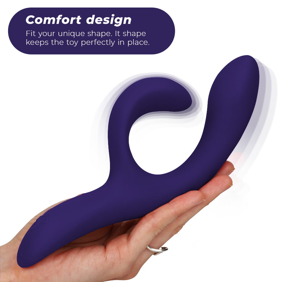 We-vibe-Nova 3 Rabbit Vibrator Midnight Blue-Silicon, Reincarcabil · Jucarii Cupluri (imaginea 5)