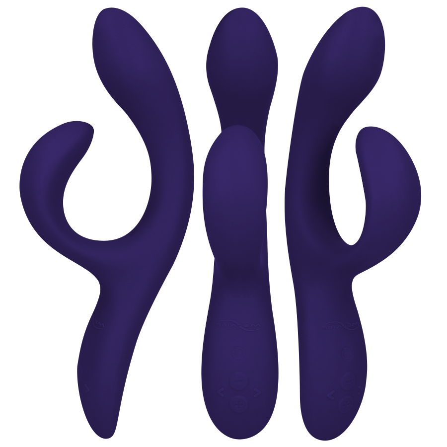 We-vibe-Nova 3 Rabbit Vibrator Midnight Blue-Silicon, Reincarcabil · Jucarii Cupluri (imaginea 3)