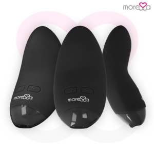 Moressa-Blossom Negru Vibrator-Silicon, 5 Trepte, Reincarcabil - imagine 6