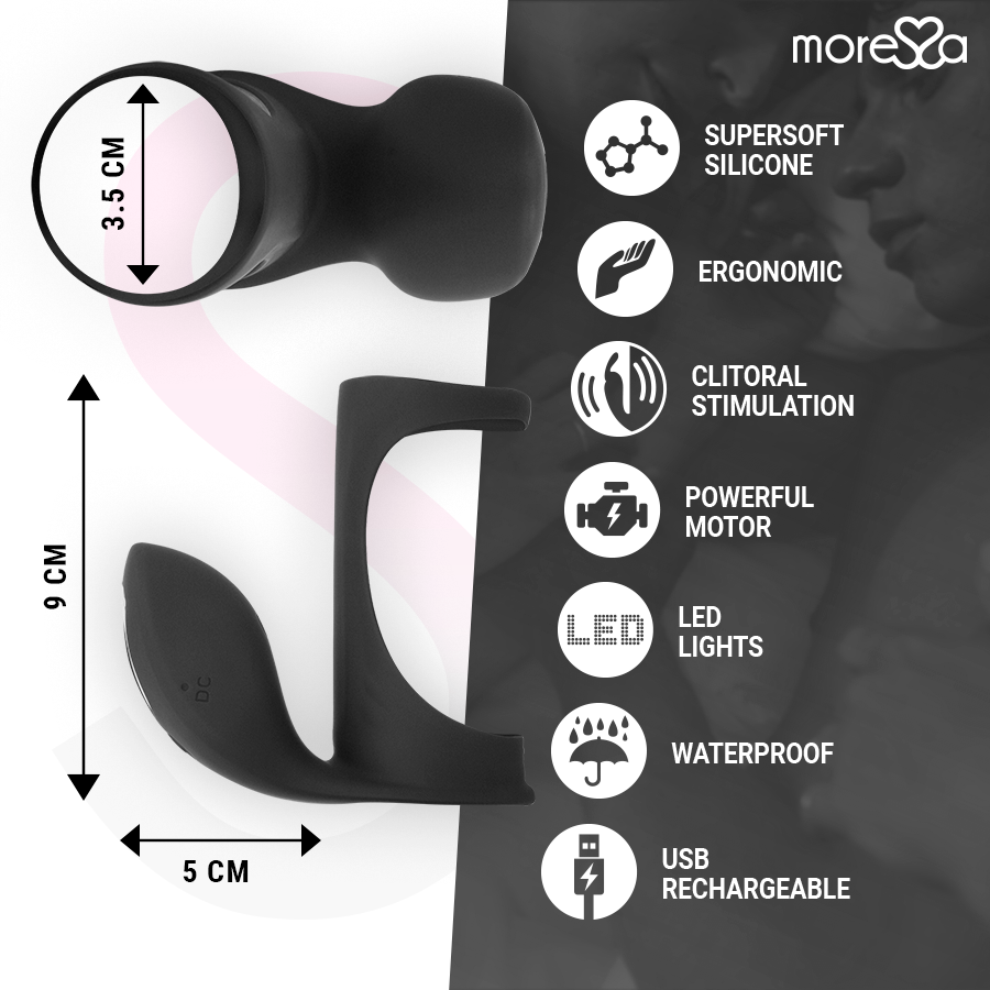 Moressa-Brandon Inel Vibrator cu Husă-Silicon, 7 Trepte 3 img 212938 bed2a110dd9c2b08ca48421d91e9c9e6 1