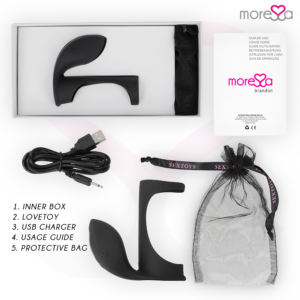 Moressa-Brandon Inel Vibrator cu Husă-Silicon, 7 Trepte 13 Moressa-Brandon Inel Vibrator cu Husă-Silicon, 7 Trepte - imagine 5