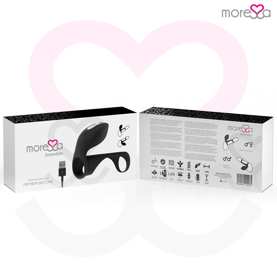 Moressa-Brandon Inel Vibrator cu Husă-Silicon, 7 Trepte 6 img 212942 e889d79c72b4d0c7b9e2ba21637ec73c 1