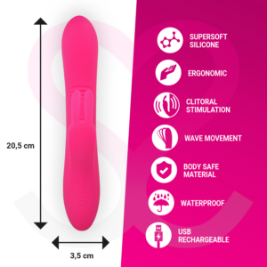 Moressa-Ethan Vibrator Premium din Silicon, Reîncărcabil 12 Moressa-Ethan Vibrator Premium din Silicon, Reîncărcabil - imagine 4
