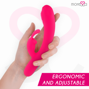 Moressa-Gino Premium Vibrator Reîncărcabil din Silicon-7 Trepte - imagine 6
