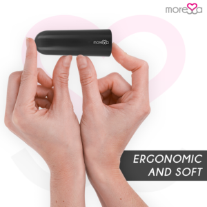 Moressa-Nix Vibrator cu Telecomandă, Negru-Silicon, 7 Trepte 13 Moressa-Nix Vibrator cu Telecomandă, Negru-Silicon, 7 Trepte - imagine 5