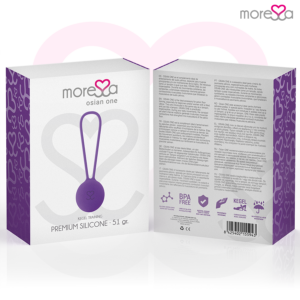 Moressa-Osian One Premium Lila Silicon-Silentios, Rotatie - imagine 3