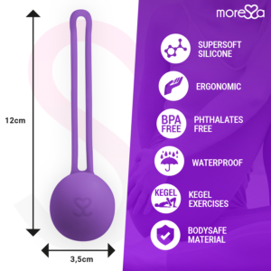 Moressa-Osian One Premium Lila Silicon-Silentios, Rotatie - imagine 5