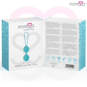 Moressa-Osian Three Premium Turcoaz din Silicon-Silentios, Rotatie - imagine 5