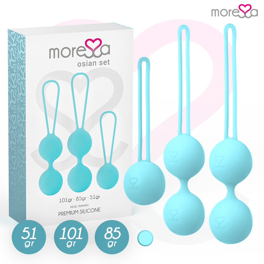 Moressa-Osian Set Premium Turcoaz din Silicon-Silentios, Rotatie · Jucarii Anale (imaginea 8)