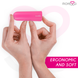 Moressa-Nix Vibrator cu Telecomandă Roz-Silicon, 7 Trepte - imagine 5
