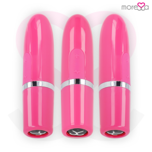Moressa-Ivy Vibrator Stimulator Travel Roz-Silicon, 5 Trepte - imagine 3