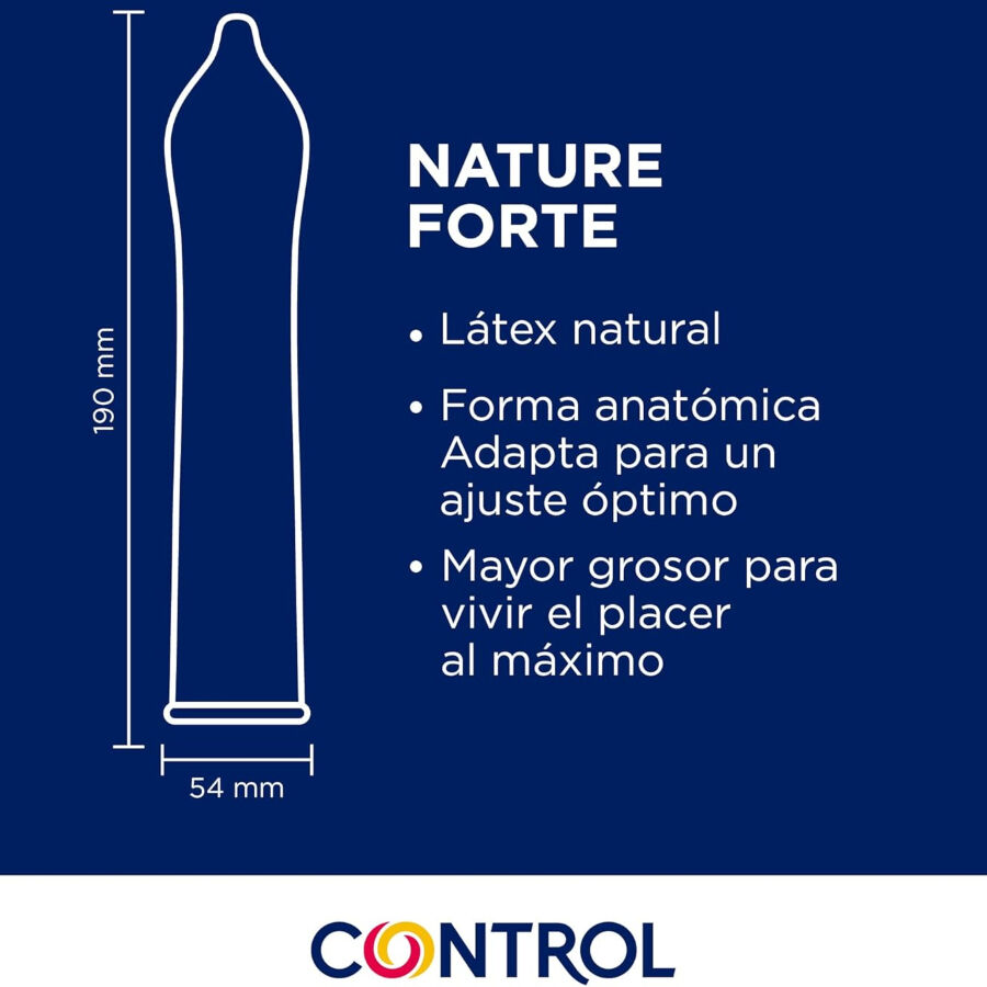 Control Condoms-Nature Forte Prezervative 144 Unități 2 img 213738 f699621a0f7d79cd3553064d83dbc79f 1