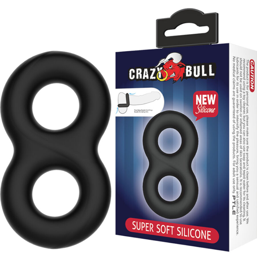 Crazy Bull-Inel Dublu Infinity din Silicon-Waterproof 6 img 215489 a747f02b04bf59550c7474a067b57772 1
