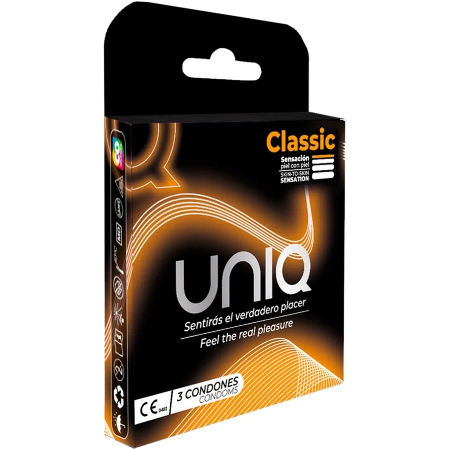 Uniq - Classic Prezervative fără Latex 3 Bucăți 1 img 216211 73f3da9392101b104f40b17b386515db 1