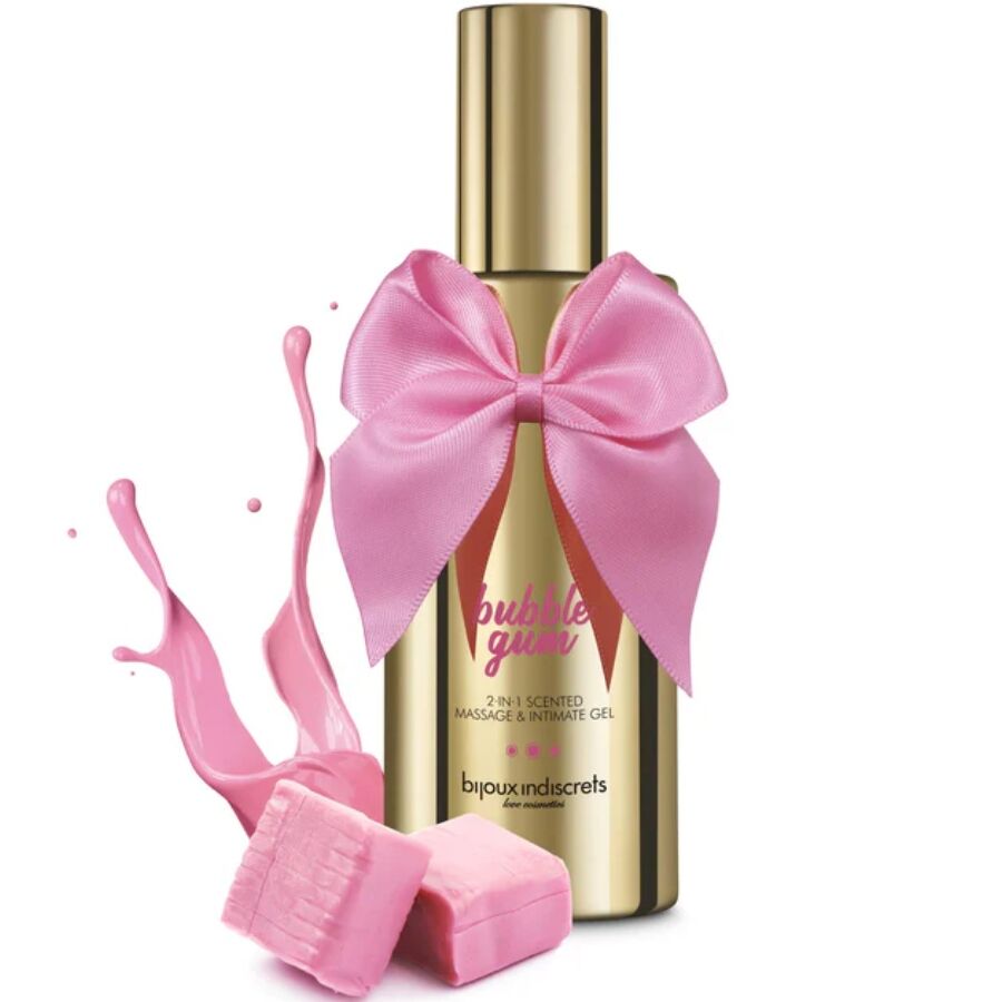 Bijoux Love Cosmetiques-Bubble Gum 2·IN·1 Gel Aromat 2 Bijoux Love Cosmetiques-Bubble Gum 2·IN·1 Gel Aromat — BIJOUX INDISCRETS · Lubrifiant (imaginea 2)