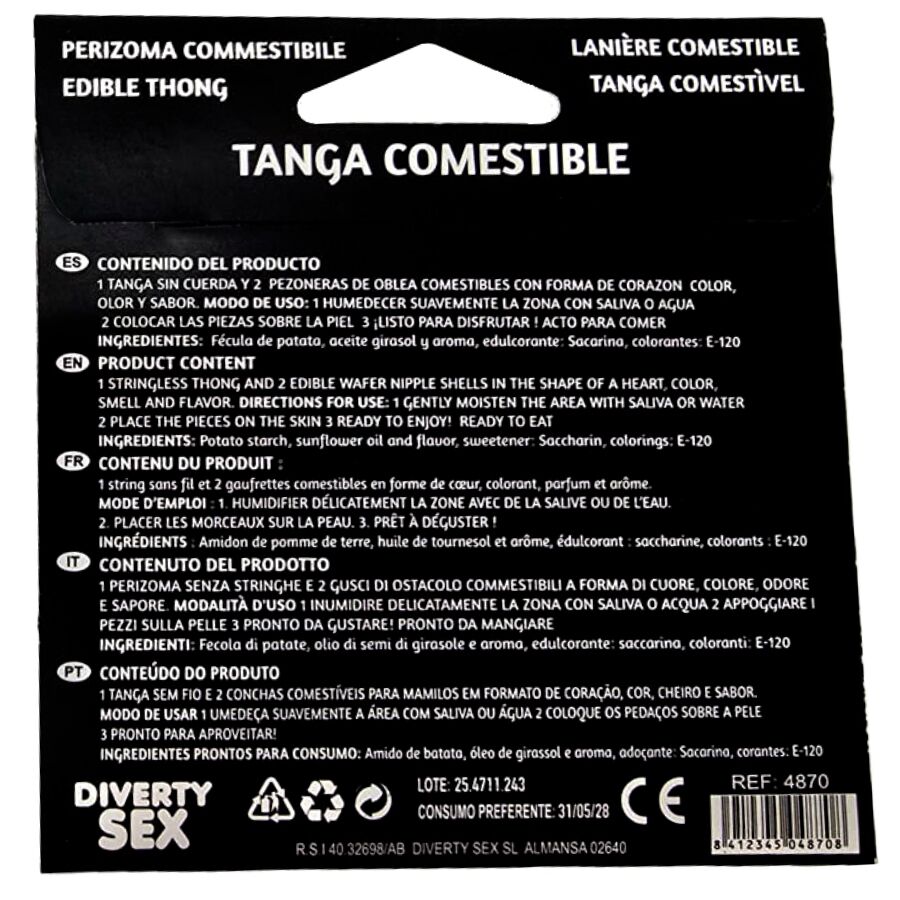 Hotflowers-Set Tanga Wafers și 2 Plasturi pentru Sâni, Aromă 2 img 223675 6f574b7b787b4cc85b634683e30144ff 1