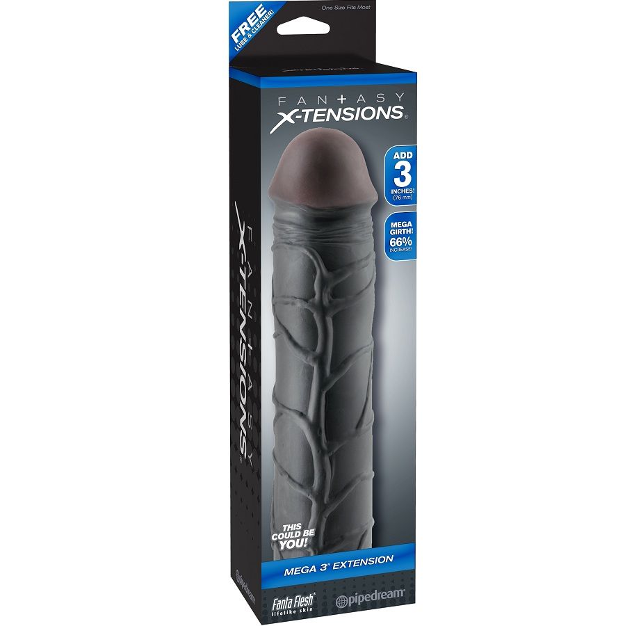 Fantasy X-tensions-Mega 3 Extensie Negru 4 img 25226 6de30b40ce4b01e86ffa6a28e8c8a919 1