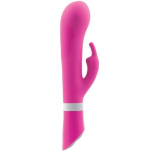 B Swish-Bwild Deluxe Bunny Vibrator Iepuraș Zmeură-Silicon, 5 - imagine 4