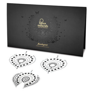 Bijoux Desire Metallique-Indiscrets Flamboyant Negru & Argintiu - imagine 3